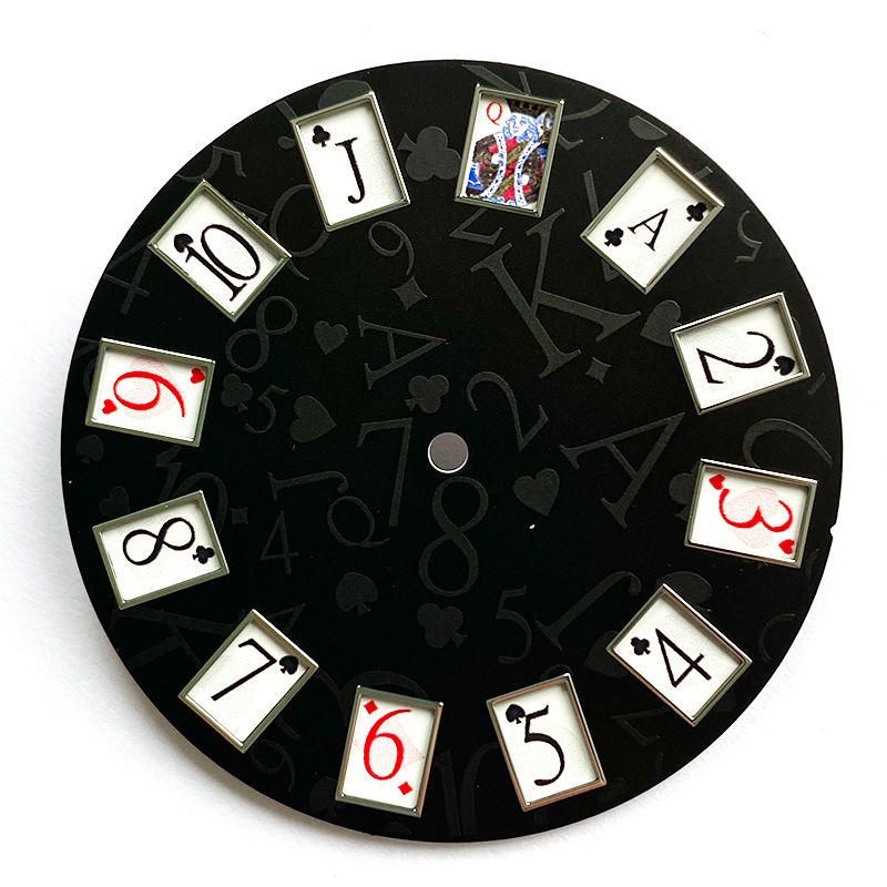 DL-341. Dial de reloj de póker