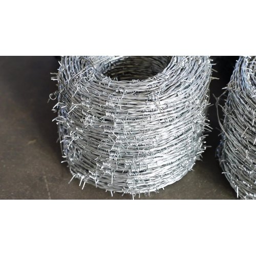 16 Gauge 500m Galvanized Barbed Wire Fence Alambre De Puas to Chile Peru Bolivia Paraguay1