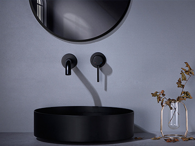 Upgrade your bathroom experience: Minimalist hot and cold basin faucets