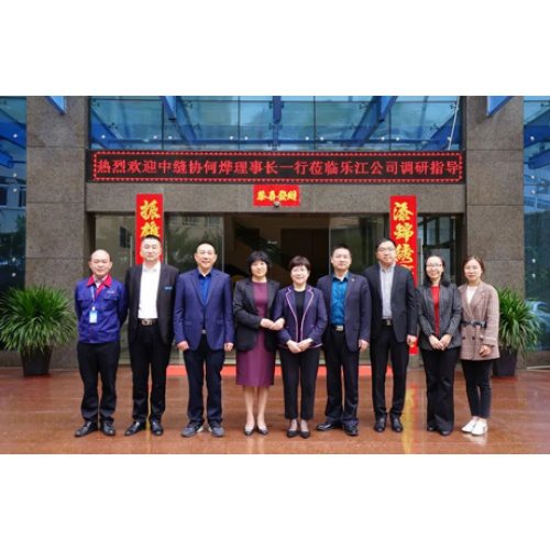 He Ye, chairman of the Joint Seam Association, visited Lejiang Company for inspection and guidance!