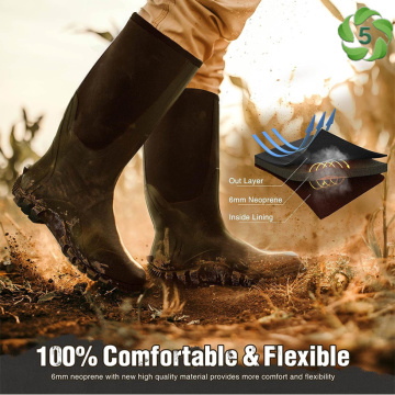 Ten Chinese Waterproof Muck Rubber Boots Suppliers Popular in European and American Countries