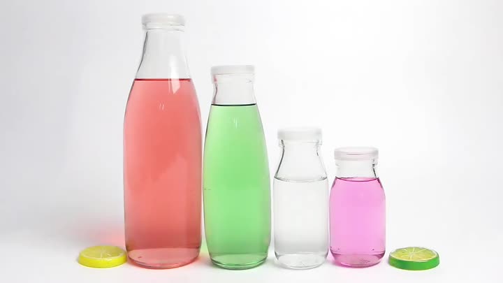 Bouteille de lait en verre de 200 ml