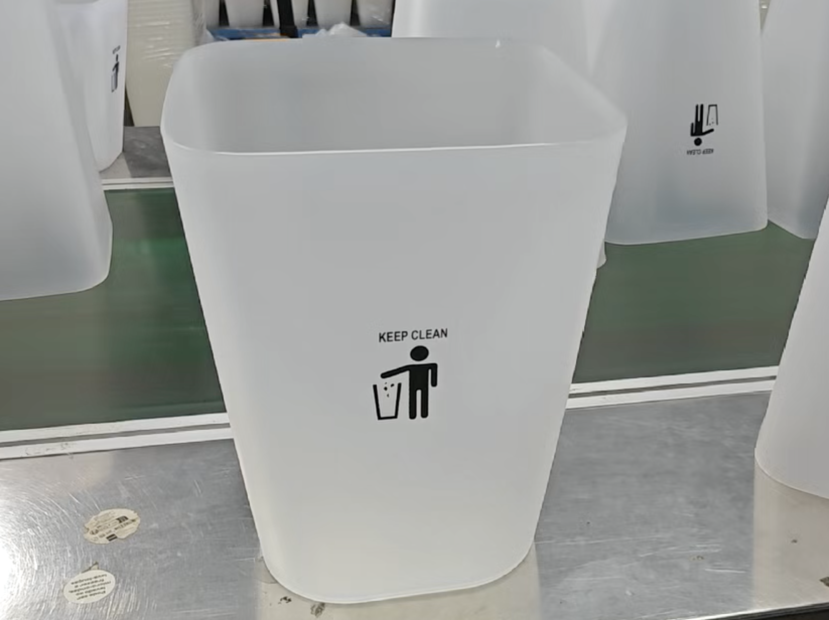 完成したゴミが表示されます