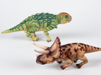Dinosaurus Robot Biomimetik Cerdas Dirilis - Ankylosaurus dan Triceratops
