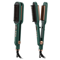 PTC Heating 2-in-1 Ceramic Hair Curler and Straightening Brush1