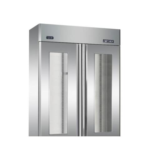 شركة Zhejiang Captain Kitchen Equipment Co., Ltd تطرح خزانة عازلة للوجبات السريعة ذات بابين من أجل عمليات الخدمات الغذائية ذات الحجم الكبير