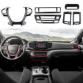 6pcs ABS Carbon Fiber Interior Decorative Kit for 2017-2023 Honda Ridgeline1