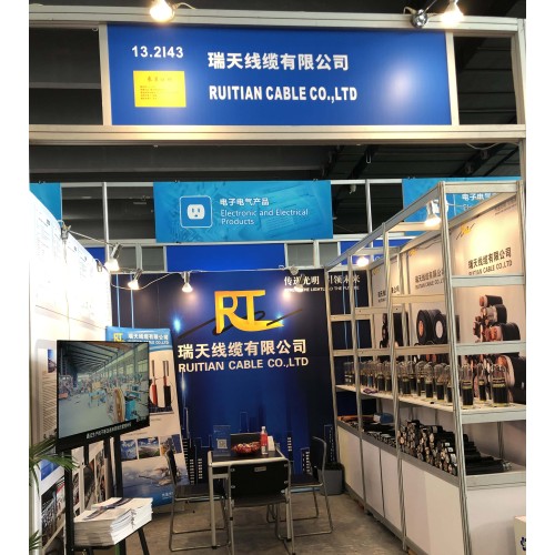 Ruitian Cable -exposities kregen hoge erkenning bij de 133e China Import and Export Fair