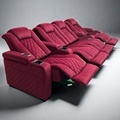 Fabric Theater Furniture Power Recliner Sofa for Home Theatre Seating1
