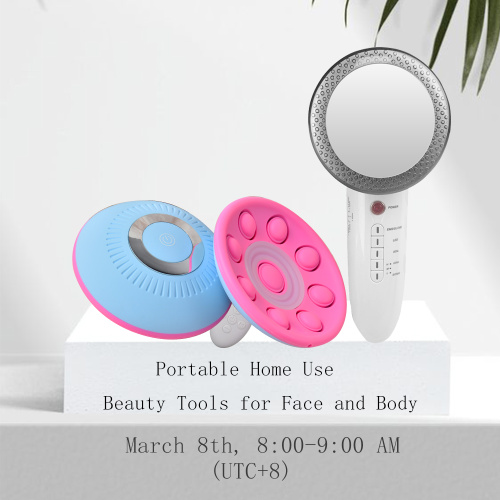 Alibaba Livestream "Portable Home Utilisez des outils de beauté pour le visage et le corps"