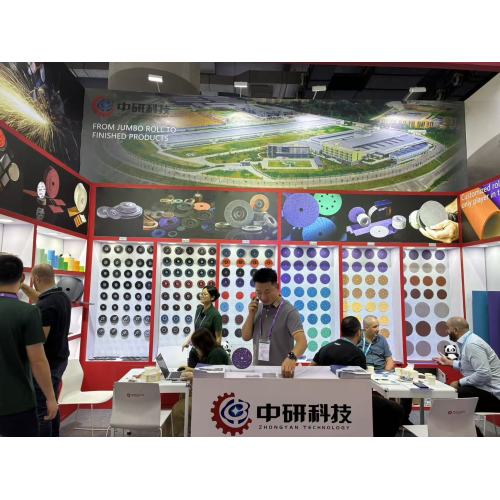 Zhongyan Abrasives conclui com sucesso sua participação na 140ª Feira de Cantão