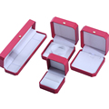 Hanhong Custom Crown Form Schmuck Aufbewahrungsschachtel Rot Le Leder Armband Verpackungsschachtel Anhänger Ohrringe Ring Schmuckschachtel1
