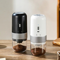 Customizable Premium Burr Coffee Grinder: Portable USB Charged Coffee Grinder for Home and Outdoor Use1