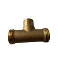 Customizable Lead-Free Brass PEX T-Joint Fittings with Solenoid Control for Base Media: OEM Options Available1
