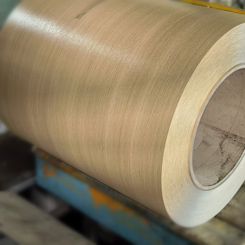Laiminated PVC -пленка металлическая катушка