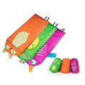 Portable Lightweight Cartoon Animal Sleeping Bag for Kids - Hollow Fiber and Cotton Filled Camping Bag1