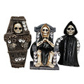 Creative Resin Skull Car Air Freshener Aromatherapy Gift1