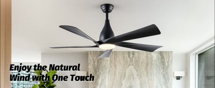 Свет потолочного вентилятора скандинавского стиля