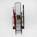 Creative 13-Square Tube Iron Umbrella Rack for Shopping Malls and Restaurants1
