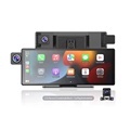 1080P Wireless Car Play Android Auto DVR GPS FM Monitor Cameras1