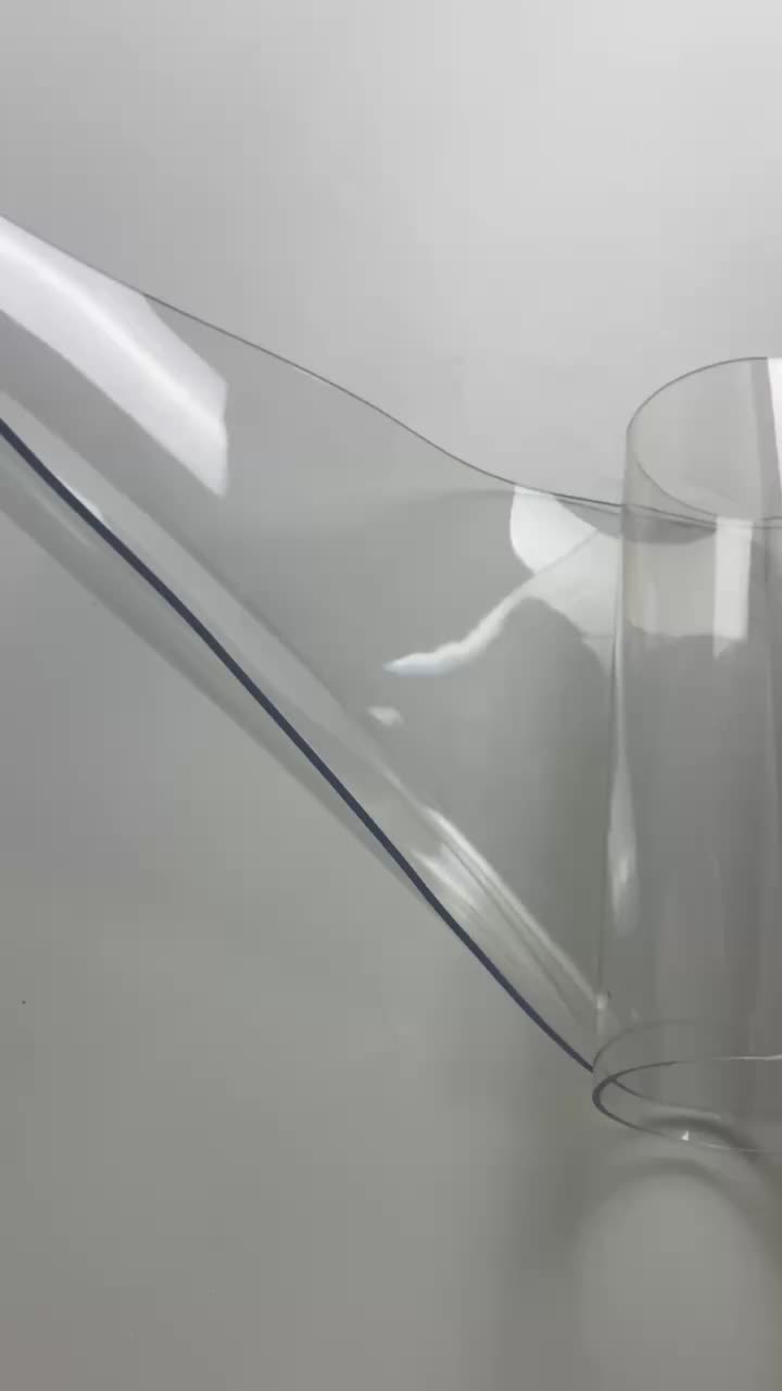 Super transparente Flexível PVC Soft Sheet Roll