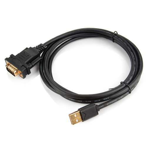 What are the types of RS232 serial cable?