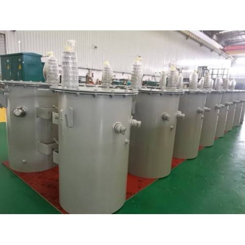 Single phase oil transformer