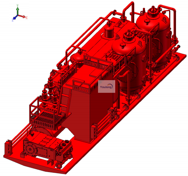 Workover Rig für Übersee