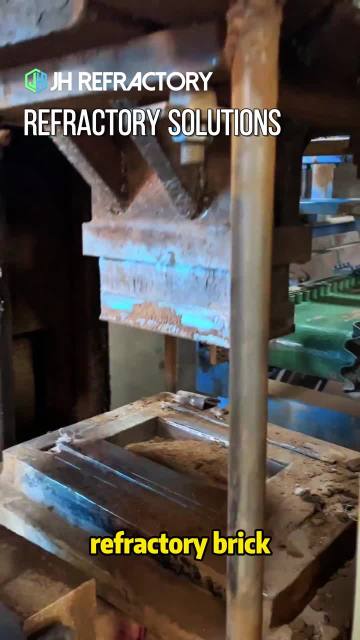 Refractory brick production