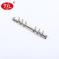 Hot Sale Factory Direct Flat Metal 6 Ring Binder Clip Mechanism1