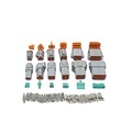 DT Series Electrical Plastic Connectors - Male/Female, 2-12 Pins, Automotive Deutsch Connectors1