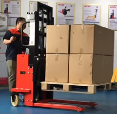 Semi Electric Stacker from Akodi Forklift