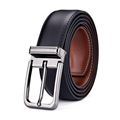 Vintage Casual Leather Belt with Alloy Pin Buckle for Jeans G208A1
