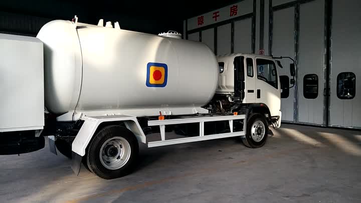 10m3 LPG Filling Truck with LPG Dispenser