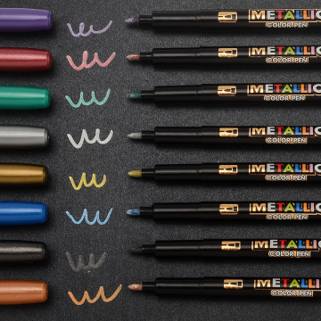 List of Top 10 Gold Ink Marker Color Pens Brands Popular in European and American Countries