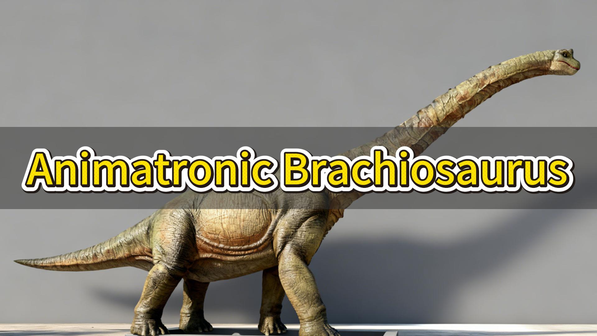 Brachiosaurus Animatronik 12m