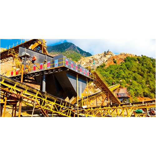 Высокакласная буйнамаштабная лінія па вытворчасці пяску і жвіру