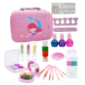 Pink Cute Kids Pretend Play Makeup Set for Girls1