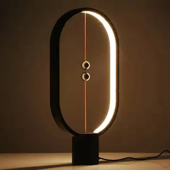 Lámpara de mesa LED de balance de Heng con innovador diseño de interruptores en el aire1