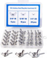 Custom Stainless Steel/Carbon Steel Assorted Washer Wing Nuts - Hurricane Hardware Butterfly Wing-Nut1