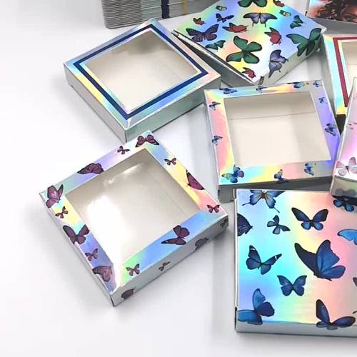 holographic lash packaing box