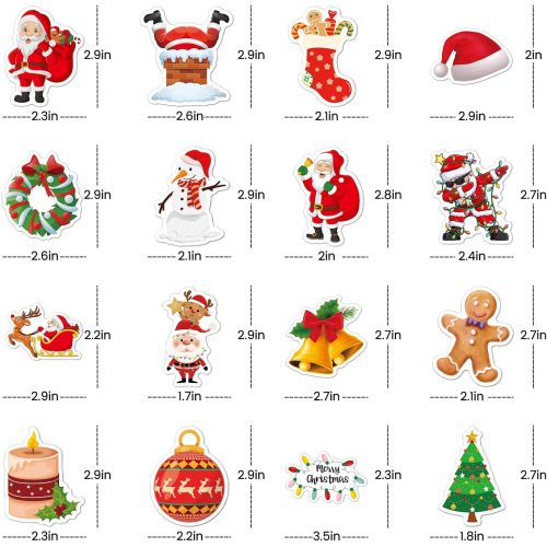 Diversão festiva desencadeada com a crescente popularidade dos adesivos de Natal