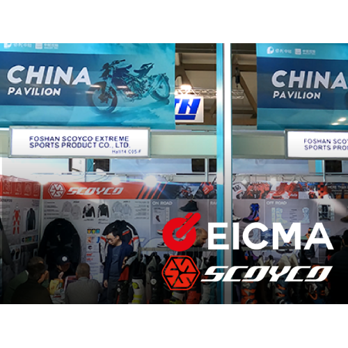 SCOYCO brilla en EICMA Milán: el viaje global del equipo de equitación chino