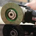 KGS Diamond Hybrid Flap Disc 115/22.2mm M14 for Stone Edge Grinding with FLEX or Bosch Angle Grinder1