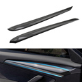 Glossy Carbon Fiber ABS Door Panel Trim for Tesla Model 3/Y1