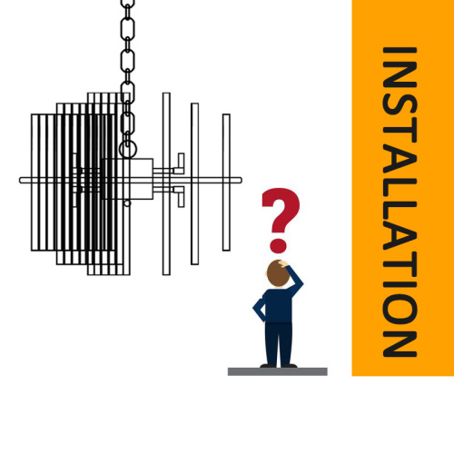 How to install a chandelier?