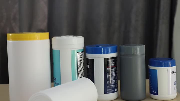 Спиртовые антибактериальные влажные салфетки в канистре