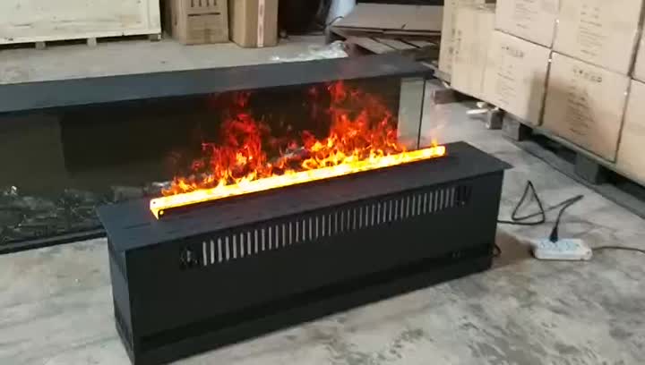 Chimenea de vapor de agua de 1200 mm con función de calor