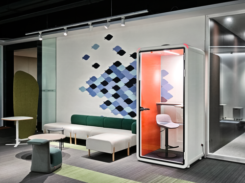 HECOR Single Office Pod: Focus Space vytvořený pro hlubokou práci