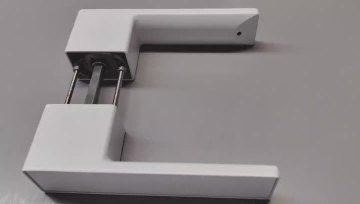 Zinc Alloy Key Hidden Wooden Door Handle